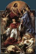 Jacob Jordaens St Charles Cares for the Plague Victims  of Milan painting